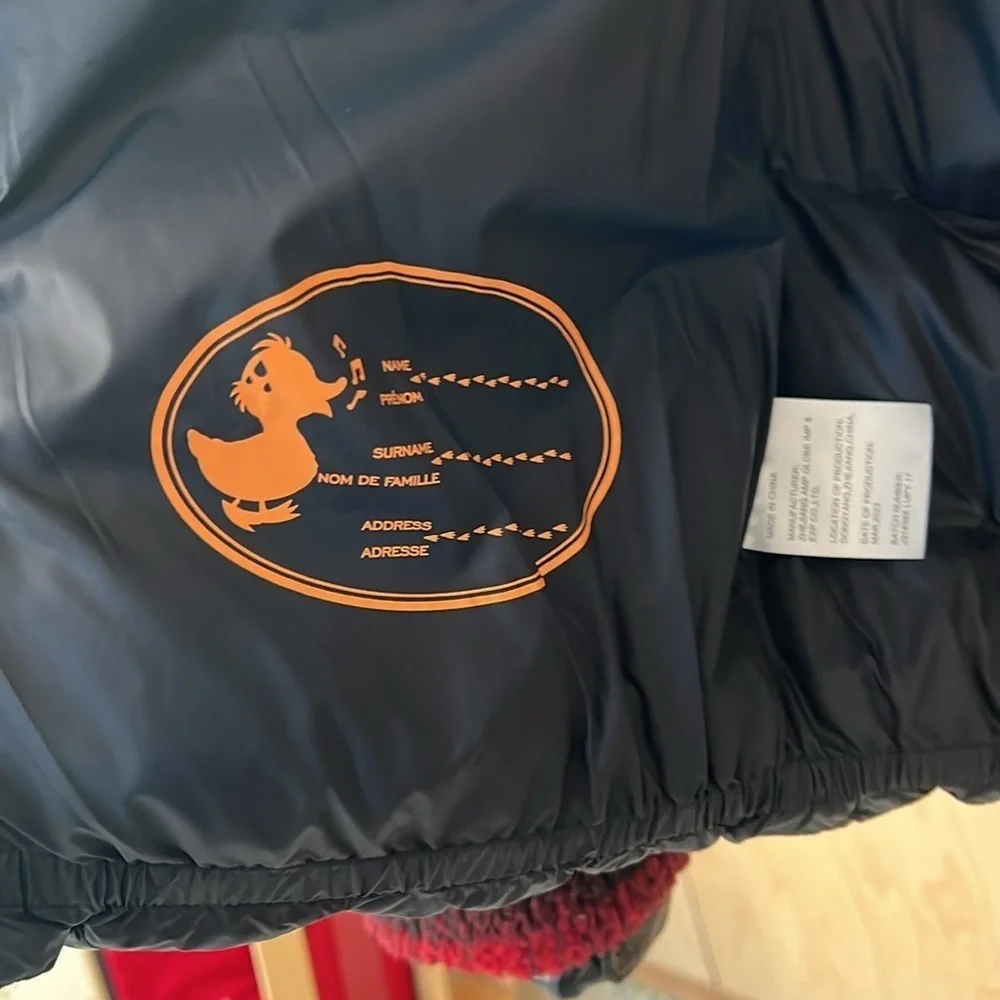 Save the duck jacket 14 years NWOT